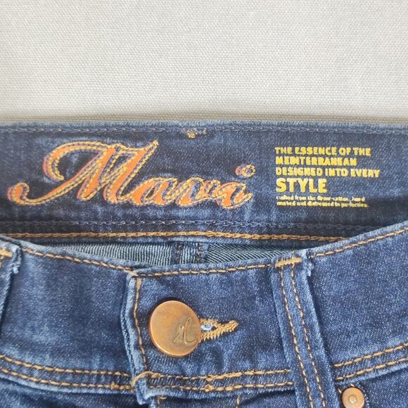 Mavi Jeans Molly women's size 26 indigo blue regular rise classic bootcut - Picture 6 of 14